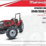 Mahindra 3540 3550 HST TIER-4 FINAL Operator Manual