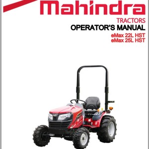 Mahindra eMax 22L 25L HST Operator Manual