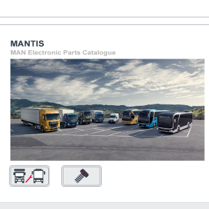 MAN MANTIS V739 EPC Electronic Parts Catalog 08.2024