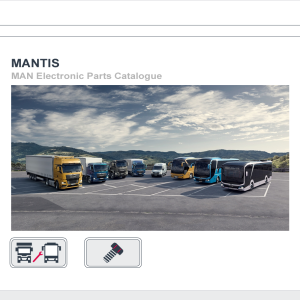 MAN MANTIS V747 Electronic Parts Catalog 10.2024