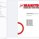 Manitou M M-X Series 2.51 GB Service Operator Part Manual Update 2024