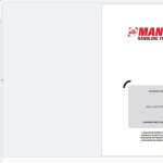 Manitou MLA MLA-T Series 2.36 GB Service Operator Part Manual Update 2024
