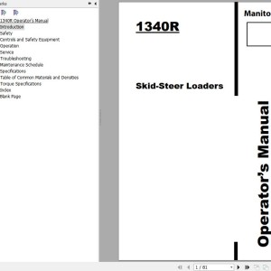 Manitou 1340R Operator's Manual 50111949B