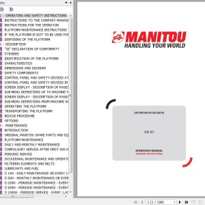 Manitou 200 ATJ Operator's Manual 547399