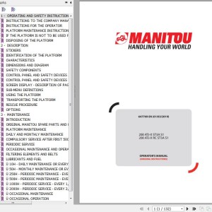 Manitou 200 ATJ-X ST3A S1 200 ATJ-X RC ST3A S1 Operator's Manual 647769