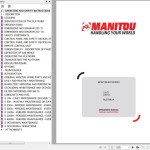 Manitou 220 TJ 220 TJ+ Operator's Manual 647677