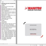 Manitou 220 TJ-X 2RD ST3A S1 220 TJ-XP 4RD ST3A S1 Operator's Manual 647767