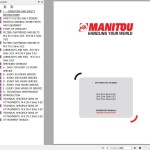 Manitou M-X30-4 Series 3-E3 M-X50-4 Series 3-E3 M-X70-2 Series 3-E3 Operator's Manual 647108