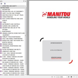 Manitou M70-2 H D ST3B S4 EU Operator's Manual 647548