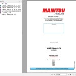 Manitou MHT-X 860 L-E3 Operator's Manual 648761 EN