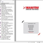 Manitou MI-X 40 D P ST3A S1 To MI-X 55 G G S1 Operator's Manual 647992EN-USM4A112021