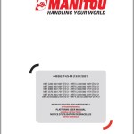 Manitou MRT 2260 360 160Y ST5 S1 To MRT-X 3570 ES 360 210Y ST3A S1 Operator's Manual 649282 IT US FR