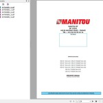 Manitou MSI 20 T Series 2-E3 To MH25-4 T BUGGIE Series 2-E3 Operator's Manual 647000