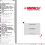 Manitou MT-X 733 95P ST3A S1 MT-X 1033 100P ST3A S1 Operator's Manual 647777 EN