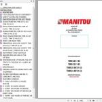 Manitou TMM 20 S1 E3 TMM 25 S1 E3 TMM 20 4W S1 E3 TMM 25 4W S1 E3 Operator's Manual 647436