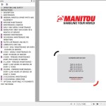 Manitou TMT 25 I K ST5 S1 To TMT 25 S4 W K ST5 S1 Operator's Manual 647866EN-USM1A012021