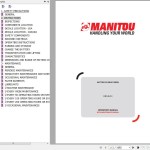 Manitou VJR 26 S1 Operator's Manual 647790 US