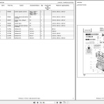 Manitou 100 ELX Parts Catalog 547325