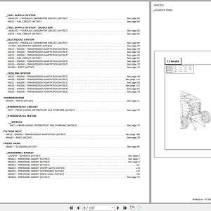 Manitou 100 SC2 Parts Catalog 647367