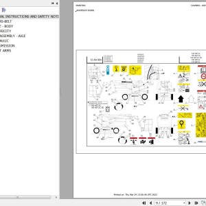 Manitou 150 AETJL Parts Catalog 547378