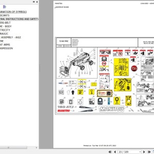 Manitou 160 ATJ RNC 4RD ST5 S1 Parts Catalog 647696