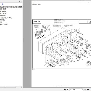 Manitou 165 ATJS Parts Catalog 547331