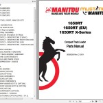 Manitou 1650RT 1650RT (EU) 1650RT X-Series Parts Manual 50950265B