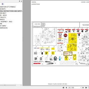 Manitou 180 ATJ RC 4RD ST5 S1 Parts Catalog 647696