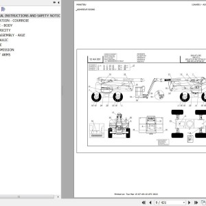Manitou 200 ATJ RC Parts Catalog 547386