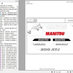 Manitou 200 ATJ RC ST5 S1 Parts Catalog 647845
