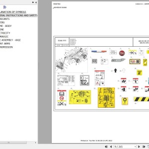Manitou 200 ATJ ST5 S1 Parts Catalog 647845