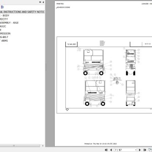Manitou 65EX Parts Catalog 547321