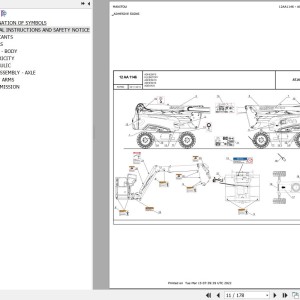 Manitou ATJ 60 E S1 Parts Catalog 647800