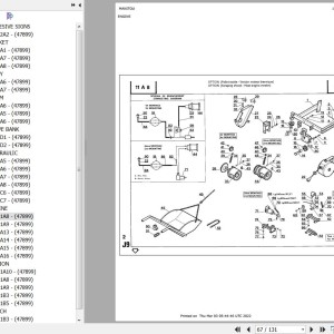 Manitou BH 340 MOT HATZ E673LN Parts Catalog 647899