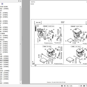 Manitou BH 340 MOT ROBIN DY30B Parts Catalog 647899