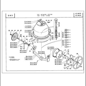 Manitou LC 240 N Parts Catalog 647899