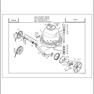 Manitou LC 340 N Parts Catalog 647206