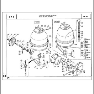 Manitou LN 280 Parts Catalog 647899