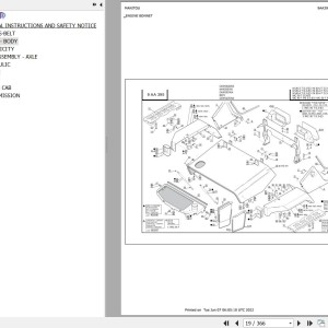 Manitou M 40-4 TURBO S3 E3 Parts Catalog 647003