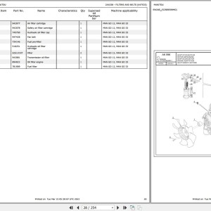Manitou MAN GO 12 Parts Catalog 647533