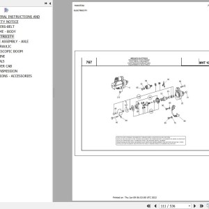 Manitou MHT 10120 L TURBO SERIE M E2 Parts Catalog 648268