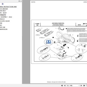 Manitou MHT 10160 L EVOLUTION E3 Parts Catalog 648606
