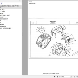 Manitou MHT 10160 L TURBO SERIE M AUSTRALIA MOTEUR MERCEDES E2 Parts Catalog 648257