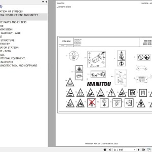 Manitou MHT 10180 129M ST4 S1 Parts Catalog 648895