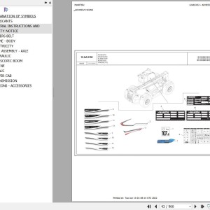 Manitou MHT 10180 ST4 S1 MINING 129M Parts Catalog 649165