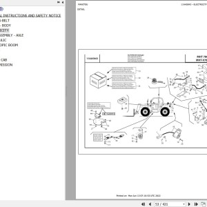 Manitou MHT 780 MHT-X 780 MHT 780 MINING Parts Catalog 648824