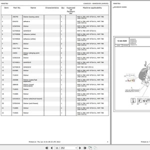 Manitou MHT 790 45Y ST5 S1 MHT-X 790 145Y ST3A S1 Parts Catalog 649325