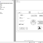 Manitou MHT 860 L SERIE M E2 Parts Catalog 648336