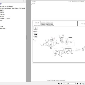 Manitou MI 35 D Parts Catalog 647377