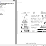 Manitou ML 635 TURBO S3 E2 Parts Catalog 547848